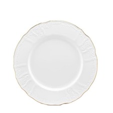 Set of plates Lenardi Maria Gold, D = 16.5 cm, 6 pcs