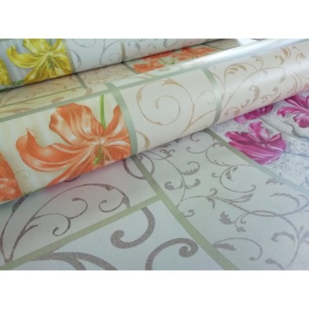 Paper wallpaper, waterproof during the operation of "Gomel mobility" Lel 51, 0.53x10.05m-2