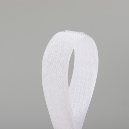 Velcro "hook", 20 mm × 25 ± 1 m, white color-4