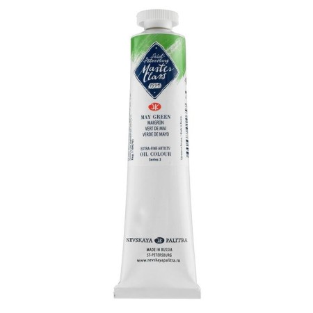 Oil paint in the tube 46 ml, ZHK "Master Class", May Zeleny, 1104745
