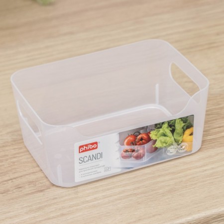 SCANDI storage basket, 1.2 l, 17 × 12 × 7.5 cm, the color is transparent-2