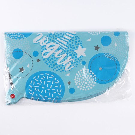 Foil ball 18 "1 year old son", heart, set of 50 pcs.-2