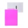 Folder with A4 clamp, 700 microns, root 27 mm, calligrata duble neon, inner pocket, up to 180 sheets, fuchsia