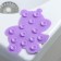 Set of suction cable and cheerful animals, 4 pcs