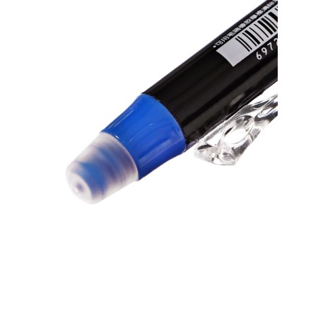 Hellet handle. Automatic melted ink, 0.5 mm, blue, razin. Keep., Black brp (shk on the pcs) 10717-3