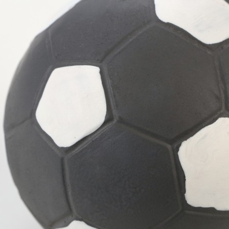 Bruttail toy for dogs from latex "Football", 7 cm, gray-2