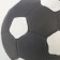 Bruttail toy for dogs from latex "Football", 7 cm, gray