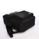 Youth backpack from textiles on a zipper, waterproof, 4 pockets, black color