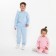 Costume for a girl (sweatshirt, trousers) is laid down, the color is light pink, height 86 cm