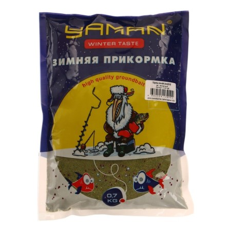 Bait Yaman Winter Taste is winter, hemp, green color, 700 g