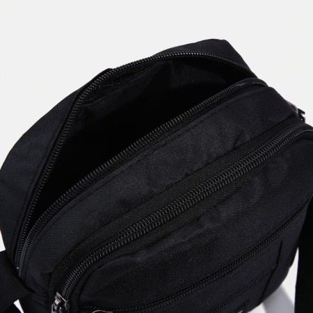 Male bag, black color-4