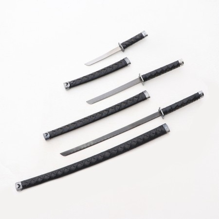 Suv. Product Katana 3V1 on a stand, scabbard to leatherette, black rhombuses 47/70/89cm-2