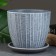 Flower Pot "Metro" Gray Beton, 1.31 liters