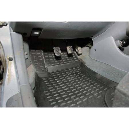 Rugs in the Hyundai Accent Salon 2000-2005, 4 pcs. (polyurethane)-3
