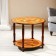 Decorative table "Old card" 60x60x49 cm