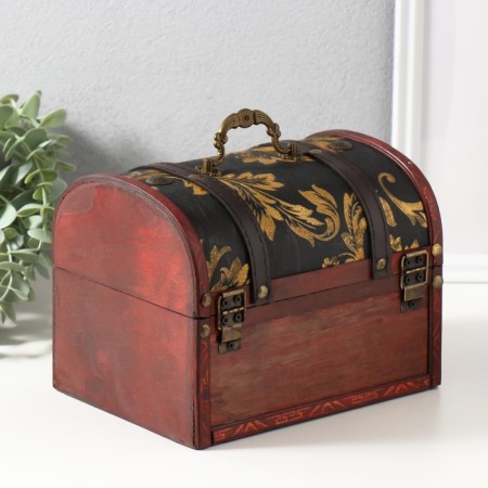 Casket chest "Patterns" 20x15x15.5 cm-3