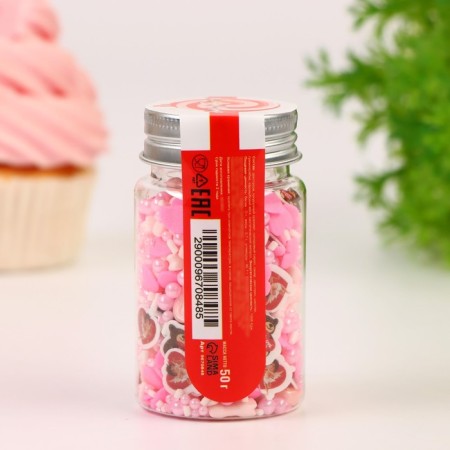 Confectionery Sprinking "Mix No. 10", 50 g-2