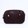Cross-Body bag on zippers, external pocket, burgundy color