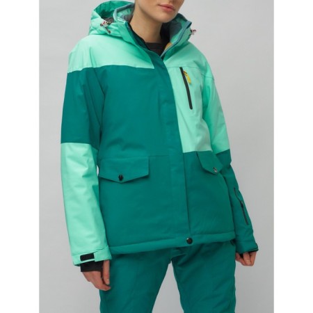 Ski suit, size 42, turquoise color-27