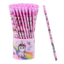Black pencil with the eraser 