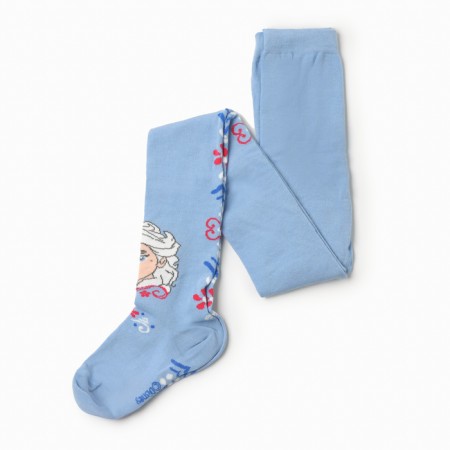 Disney tights "Cold heart", Blue color, 104-110 cm