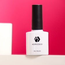 Color gel polish Adricoco No. 067 Silver, 8 ml