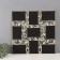 Photo frame Plastic in 9 photos 10x15 cm "Wings sheet" beige 55x55 cm