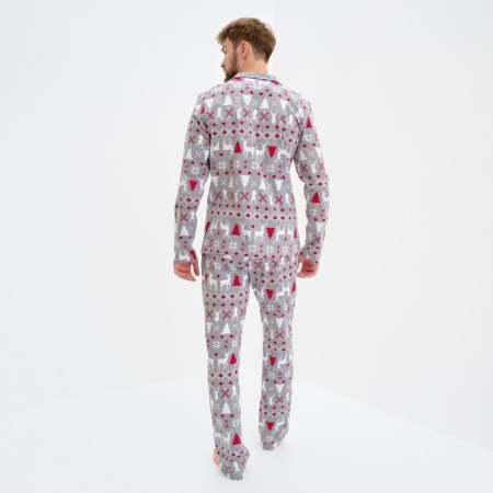 Pajama New Year's male KAFTAN "Scandinavia", size 54-2