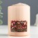 Candle - Aromatic "cinnamon" cylinder, 5.6x8 cm
