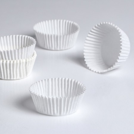 Baking uniform, white 5 x 2.5 cm