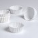 Baking uniform, white 5 x 2.5 cm