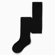 Pantyhose children, black color, height 116-122 cm