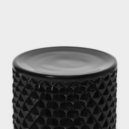 Sugar glass of the Malifisenta Glass, 280 ml, 8.5 × 14 cm, black color-5