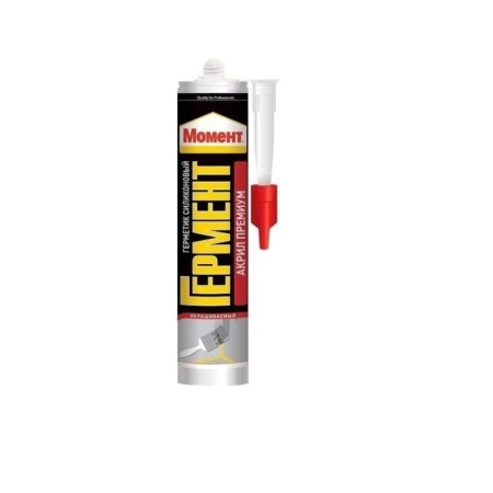 Sealant moment "Hering", acrylic, frost -resistant, white, 420 g