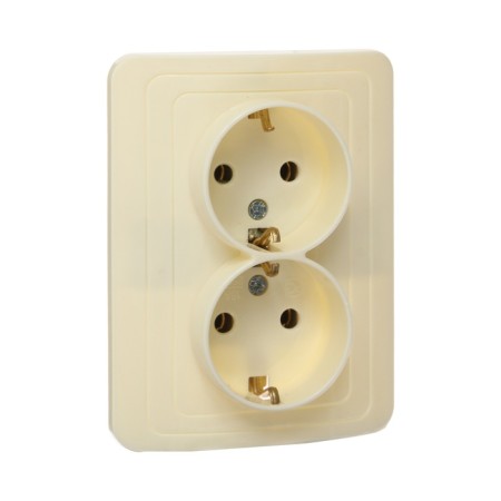 Double Luazon Lighting "Orion", 16 a, hidden, with salary, beige-1