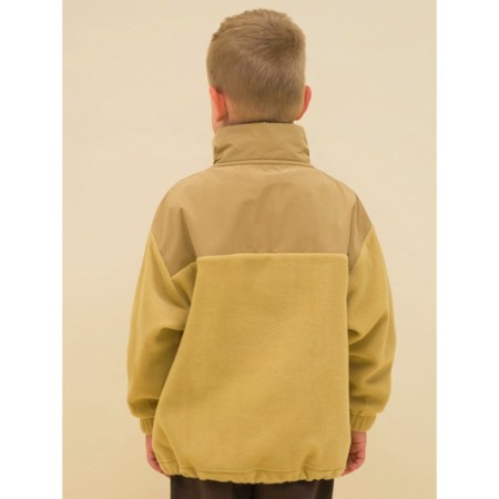 Jacket for boys, height 128 cm, ocher color-2