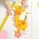 Slice Soft “Crispy Giraffe” suspension, rattle, teething, rustling, crumbs