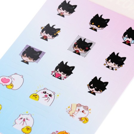 A set of anime stickers 100 pieces, A6-4