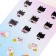A set of anime stickers 100 pieces, A6