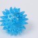 The ball glowing for animals is small, tpr, 4.5 cm, blue