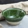 Rishtan ceramics "Patterns", 18 cm, large, green