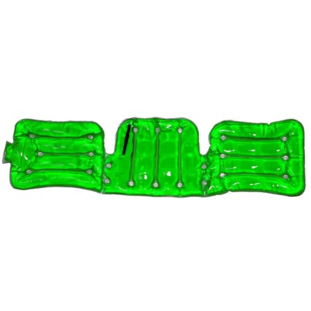 Reusable salt heating pad "collar", color mix-1