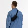 Men's purse-clate on the zipper Textura, black color