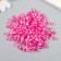 A set of plastic beads "Astra" 6 mm, 20 g (170 +/- 10pcs), pink