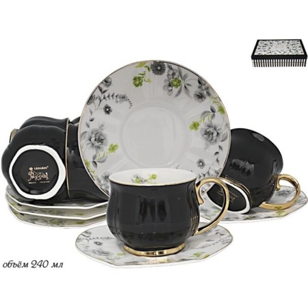 Tea set of Lenardi, 12 items