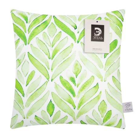 Pillowcase decorative Etel Water "Flowers" 40 x 40 cm, velor-5