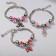 Bracelet Children's "chosen" stars, suspension mix, colored in silver