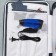 Feng KitFort KT-3243-3, 800 W, 2 speeds, 1 temperature regime, concentrator, black and blue
