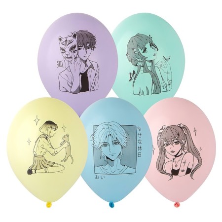 Shar Latex 14 "Anime", set of 5 pcs.