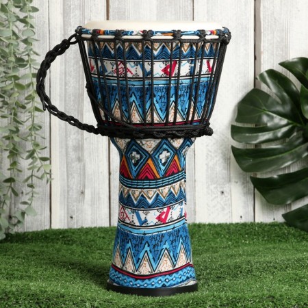Drum Dzhembe ornament, 38 x 21 cm